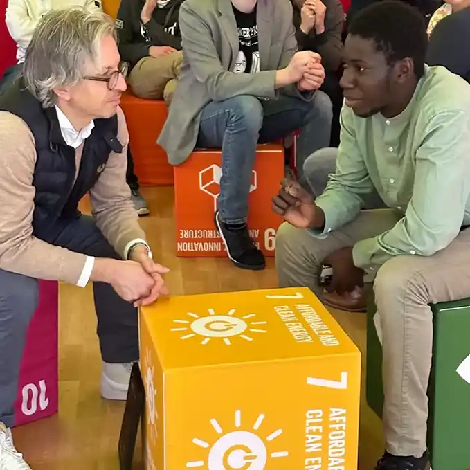 Student and Professor